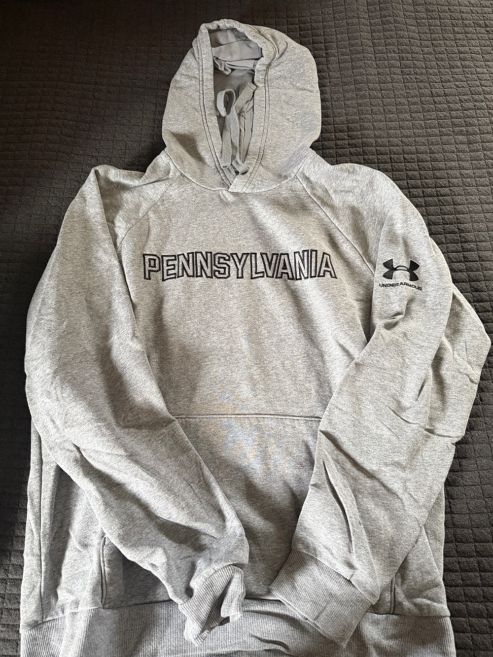 Under Armour Gray 'PENNSYLVANIA' Pullover Hoodie